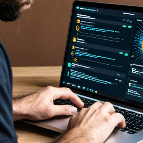 **

A determined individual meticulously checking security settings on a cryptocurrency exchange account on a laptop. Focus on 2FA activation, strong password creation, and cautious review of an email that might be a phishing attempt.

**