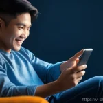 Home 12 핫 월렛과 콜드 월렛의 차이점 및 보안성 - **Prompt:** A young Vietnamese person, dressed in modern, casual clothing (e.g., jeans and a t-shirt...