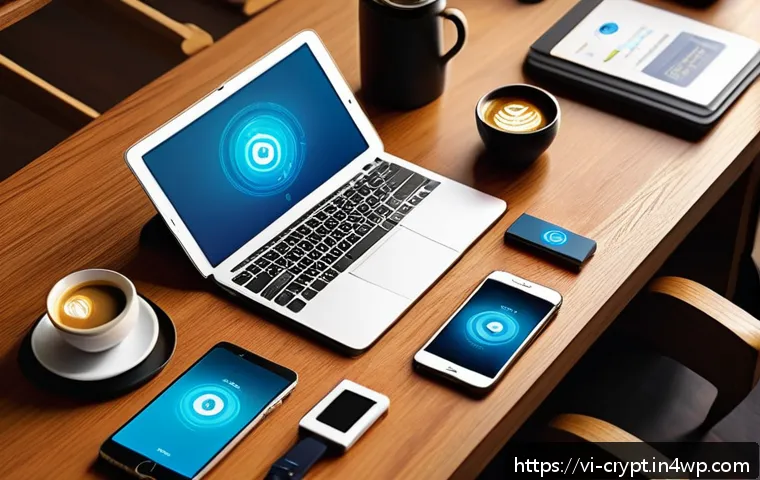 암호화폐 보안에 대한 국제적 기준 - A detailed digital illustration of a Vietnamese young professional securely managing cryptocurrency ...